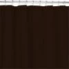 Carnation Home Fashions SC-FAB/13 70 in. x 72 in. Fabric Shower Curtain Liner - Brown