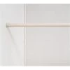 Carnation Home Fashions TSR-15 Bone Steel Shower Curtain Tension Rod Size 41-76