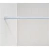 Carnation Home Fashions TSR-21 White Steel Shower Curtain Tension Rod Size 41-76
