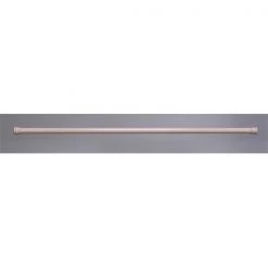 Carnation Home Fashions TSR-44 Linen Steel Shower Curtain Tension Rod Size 41-76