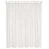 Carnation Home Fashions USC-10/15 72 in. x 72 in. Mildew Resistant 10 Gauge Vinyl Shower Curtain/Shower Curtain Liner - Bone