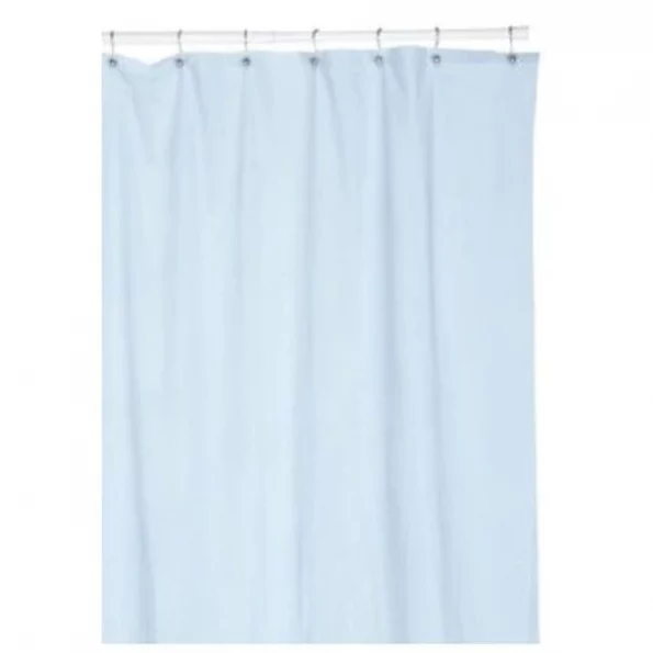 Carnation Home Fashions USC-8/01 72 in. x 72 in. 8 Gauge Hotel Vinyl Shower Curtain Liner - Blue 1 Carnation Home Fashions USC-8/01 72 in. x 72 in. 8 Gauge Hotel Vinyl Shower Curtain Liner – Blue