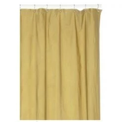Carnation Home Fashions USC-8/02 72 in. x 72 in. 8 Gauge Hotel Vinyl Shower Curtain Liner - Gold