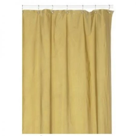 Carnation Home Fashions USC-8/02 72 in. x 72 in. 8 Gauge Hotel Vinyl Shower Curtain Liner - Gold