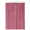 Carnation Home Fashions USC-8/20 72 in. x 72 in. 8 Gauge Hotel Vinyl Shower Curtain Liner - Burgundy