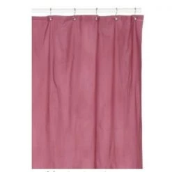 Carnation Home Fashions USC-8/20 72 in. x 72 in. 8 Gauge Hotel Vinyl Shower Curtain Liner – Burgundy