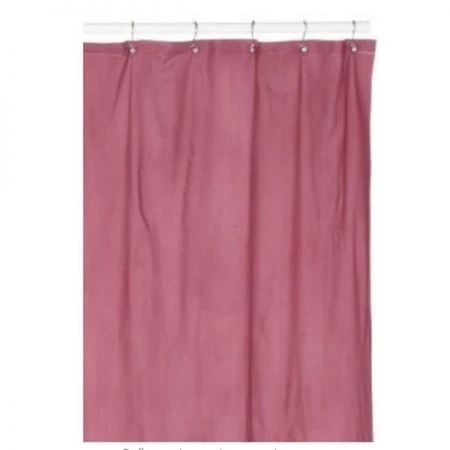 Carnation Home Fashions USC-8/20 72 in. x 72 in. 8 Gauge Hotel Vinyl Shower Curtain Liner - Burgundy