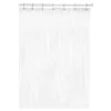 Carnation Home Fashions USC-8/26 72 in. x 72 in. 8 Gauge Hotel Vinyl Shower Curtain Liner - Super Clear