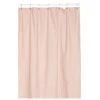 Carnation Home Fashions USC-8/28 72 in. x 72 in. 8 Gauge Hotel Vinyl Shower Curtain Liner - Rose