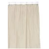 Carnation Home Fashions USC-8/44 72 in. x 72 in. 8 Gauge Hotel Vinyl Shower Curtain Liner - Linen
