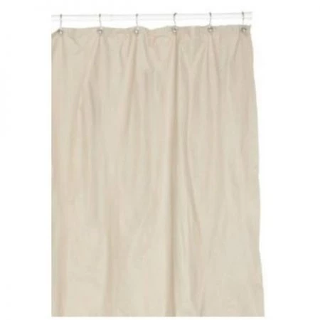 Carnation Home Fashions USC-8/44 72 in. x 72 in. 8 Gauge Hotel Vinyl Shower Curtain Liner - Linen