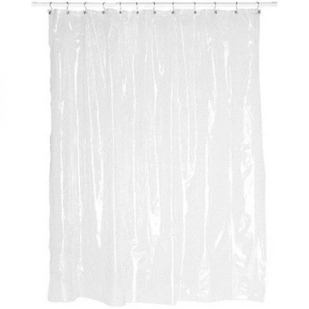 Carnation Home Fashions SCEVA-10-08 Heavy Gauge Peva Shower Curtain Liner; Standard Size - Ivory