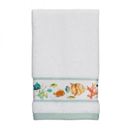 Creative Bath Products Creative Bath TP1073WMULT Rainbow Fish Wash Cloth