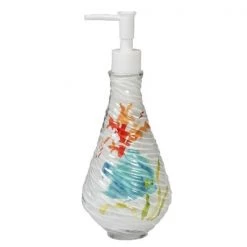 Creative Bath RBF59MULT Rainbow Fish Resin Lotion Dispenser