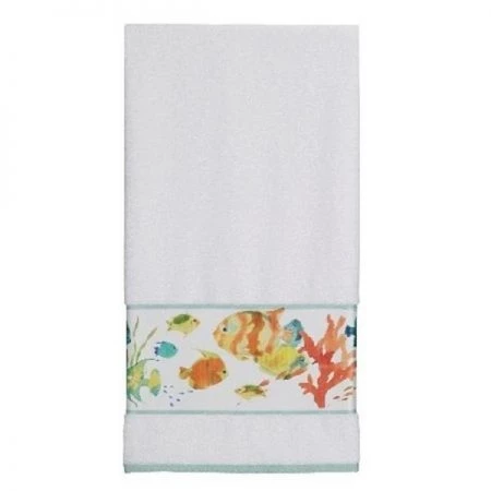 Creative Bath Products Creative Bath TP1073BMULT Rainbow Fish Printed Bath Towel