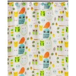 Give A Hoot Shower Curtain