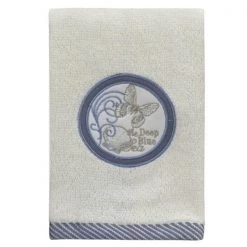 Creative Bath TE1211FMULT SEASIDE EMBRD FINGERTIP TOWEL
