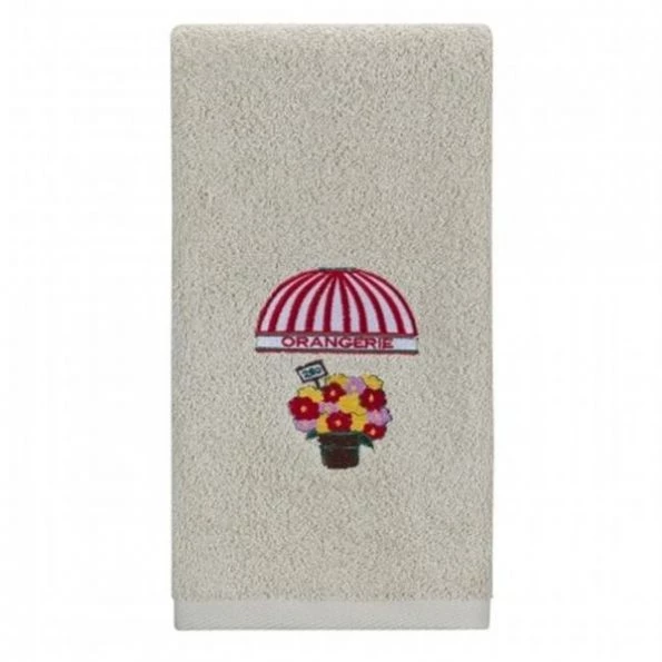 Creative Bath Products Creative Bath TE1205HMULT RUE DI RIVOLI EMB HAND TOWEL 1 Creative Bath TE1205HMULT RUE DI RIVOLI EMB HAND TOWEL