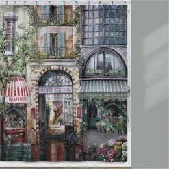 Creative Bath S1205MULT RUE DI RIVOLI SHOWER CURTAIN