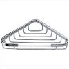 Dawn Kitchen & Bath Products Inc Dawn Kitchen 6802 Triangle Basket 6.5 X 6.5 In. Chrome