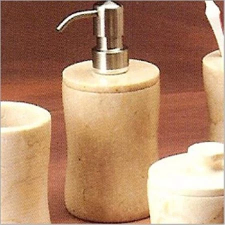 Evco International 74174 - Marble Bath Curvy Shape - Champagne - Liquid Soap Dispenser