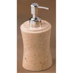 EVCO International 74585 Champagne Marble Fenway Liquid Soap Dispenser