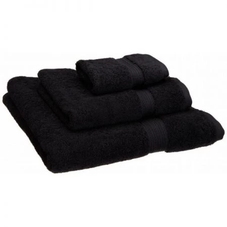 Superior 900GSM Egyptian Cotton 3-Piece Towel Set Black