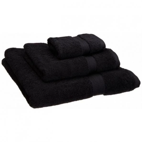900GSM Egyptian Cotton 3-Piece Towel Set Black