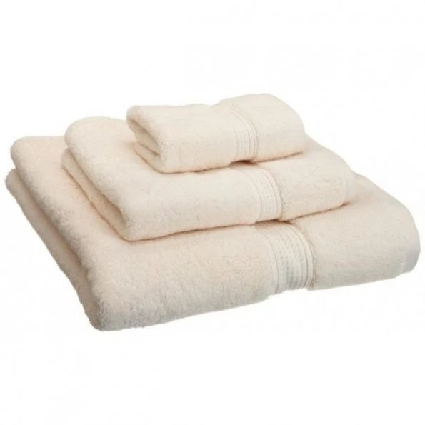 Superior 900GSM Egyptian Cotton 3-Piece Towel Set Cream 1 900GSM Egyptian Cotton 3-Piece Towel Set Cream