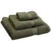 Superior 900GSM Egyptian Cotton 3-Piece Towel Set Forest Green