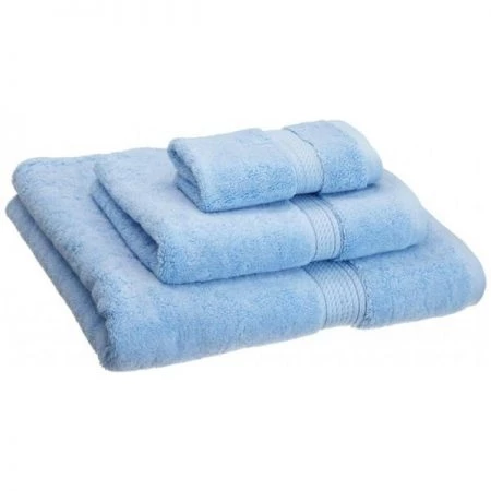 Superior 900GSM Egyptian Cotton 3-Piece Towel Set Light Blue