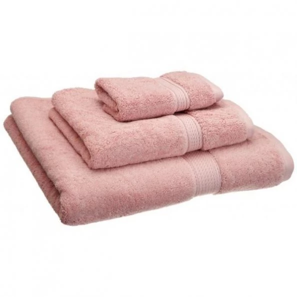 Superior 900GSM Egyptian Cotton 3-Piece Towel Set Tea Rose 1 900GSM Egyptian Cotton 3-Piece Towel Set Tea Rose