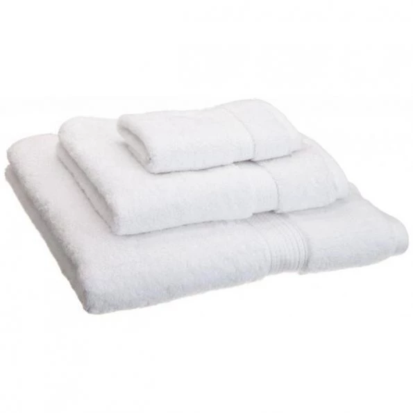 900GSM Egyptian Cotton 3-Piece Towel Set White