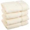 Superior 900GSM Egyptian Cotton 4-Piece Hand Towel Set Cream