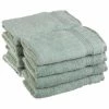 Superior Egyptian Cotton 8-Piece Hand Towel Set Sage