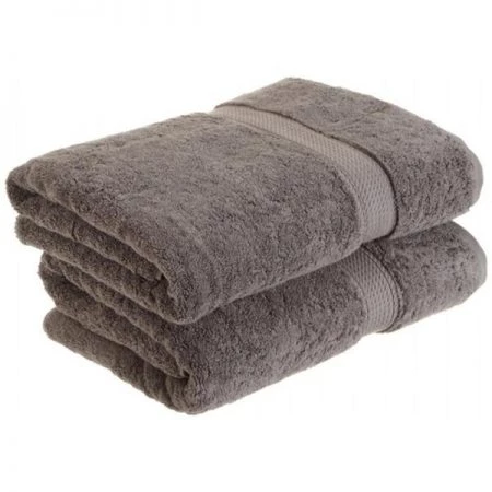 Superior 900GSM Egyptian Cotton 2-Piece Bath Towel Set Charcoal