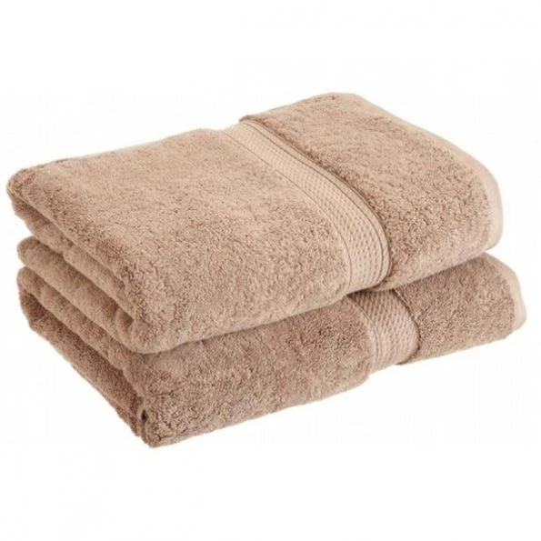 Superior 900GSM Egyptian Cotton 2-Piece Bath Towel Set Latte 30x55 1 900GSM Egyptian Cotton 2-Piece Bath Towel Set Latte 30×55