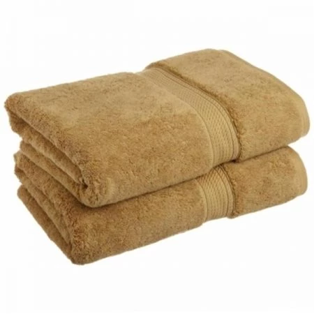 Superior 900GSM Egyptian Cotton 2-Piece Bath Towel Set Toast