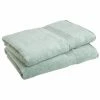 Superior Egyptian Cotton 2-Piece Bath Sheet Set Sage