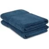 Superior Egyptian Cotton 2-Piece Bath Sheet Set Sapphire