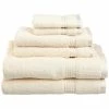 Superior Egyptian Cotton 6-Piece Towel Set Ivory