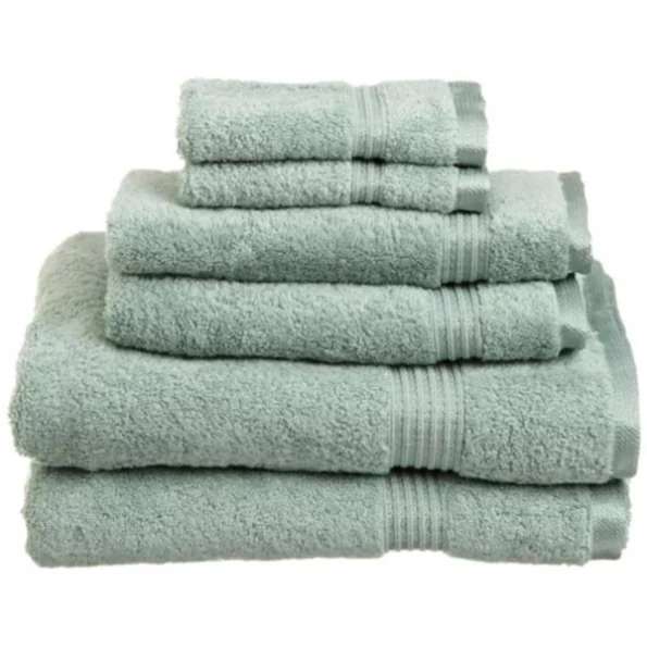 Superior Egyptian Cotton 6-Piece Towel Set Sage
