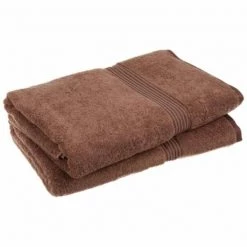 Superior Egyptian Cotton 2-Piece Bath Sheet Set Mocha