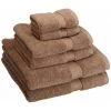 Superior 900GSM Egyptian Cotton 6-Piece Towel Set Latte