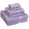 Superior 900GSM Egyptian Cotton 6-Piece Towel Set Purple