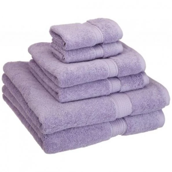 Superior 900GSM Egyptian Cotton 6-Piece Towel Set Purple 1 900GSM Egyptian Cotton 6-Piece Towel Set Purple
