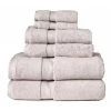 Superior 900GSM Egyptian Cotton 6-Piece Towel Set Stone