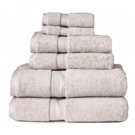 Superior 900GSM Egyptian Cotton 6-Piece Towel Set Stone