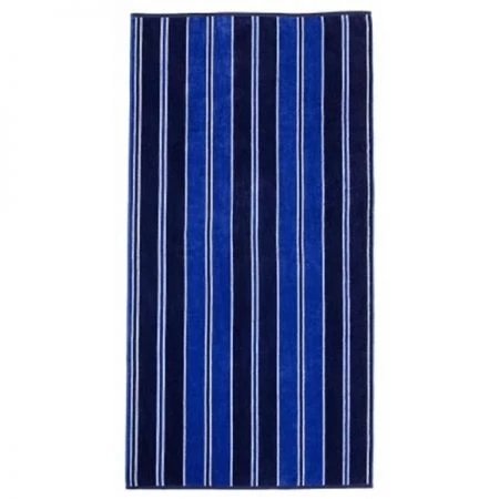 Superior BEACH-AQUAST-BLUE Superior Collection Luxurious Oversized Jacquard Cotton Beach Towels - Aqua Stripes