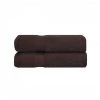 Superior ZT BTOWEL EX Zero Twist Cotton Bath Towel Set - Expresso; 2 Pieces